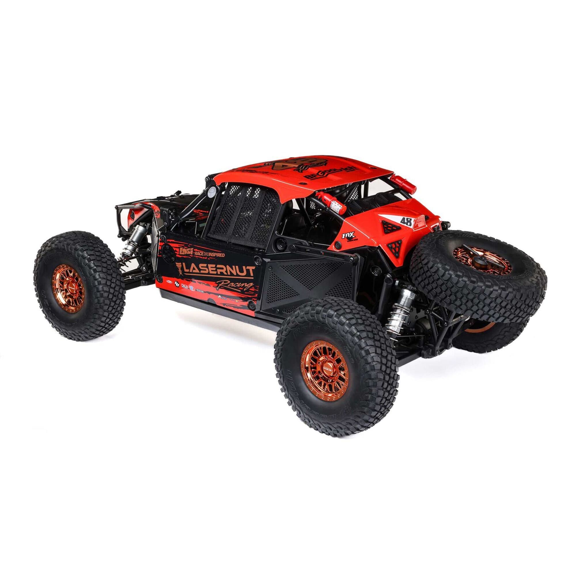 Losi 8IGHT-X 4X4 Super Lasernut 1_6 Scale Buggy RTR auf Offroad-Strecke