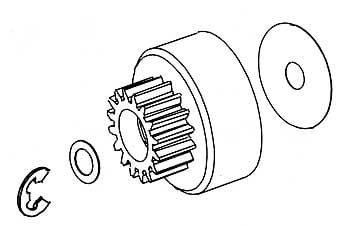 Robitronic Kupplungsglocke 1-Gang 16Z - RC-Zubehoer