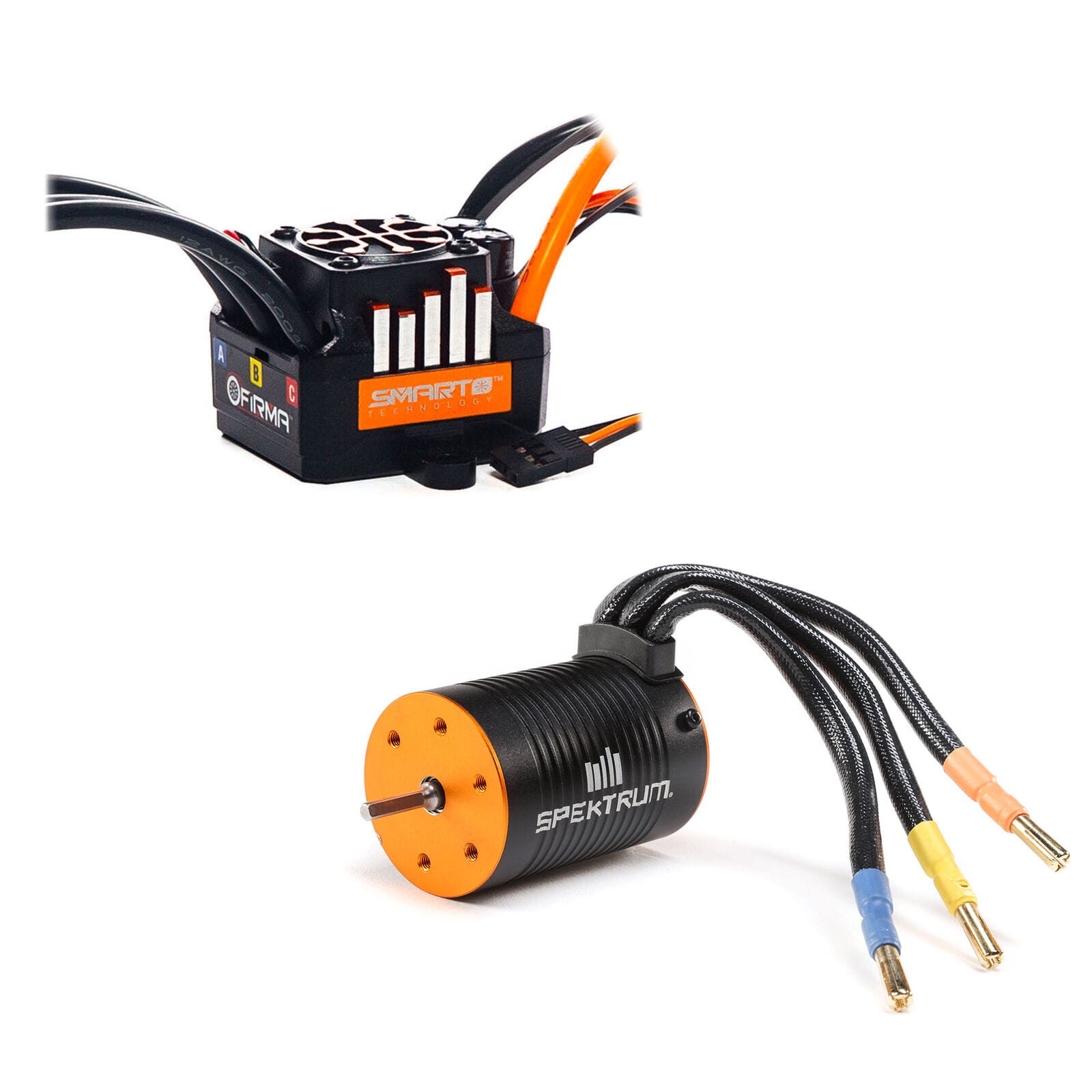 Spektrum Firma 100 Amp BL Smart ESC Regler + Motor Combo: No-Prep