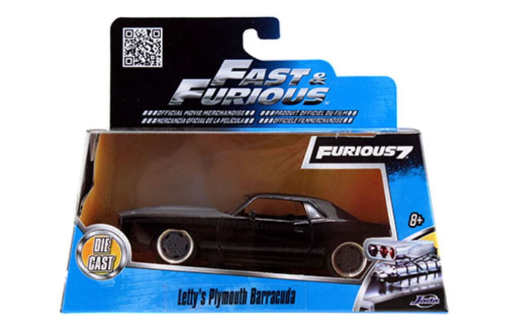 Jadatoys Plymouth Barracuda Fast & Furious 1:32 Modellauto