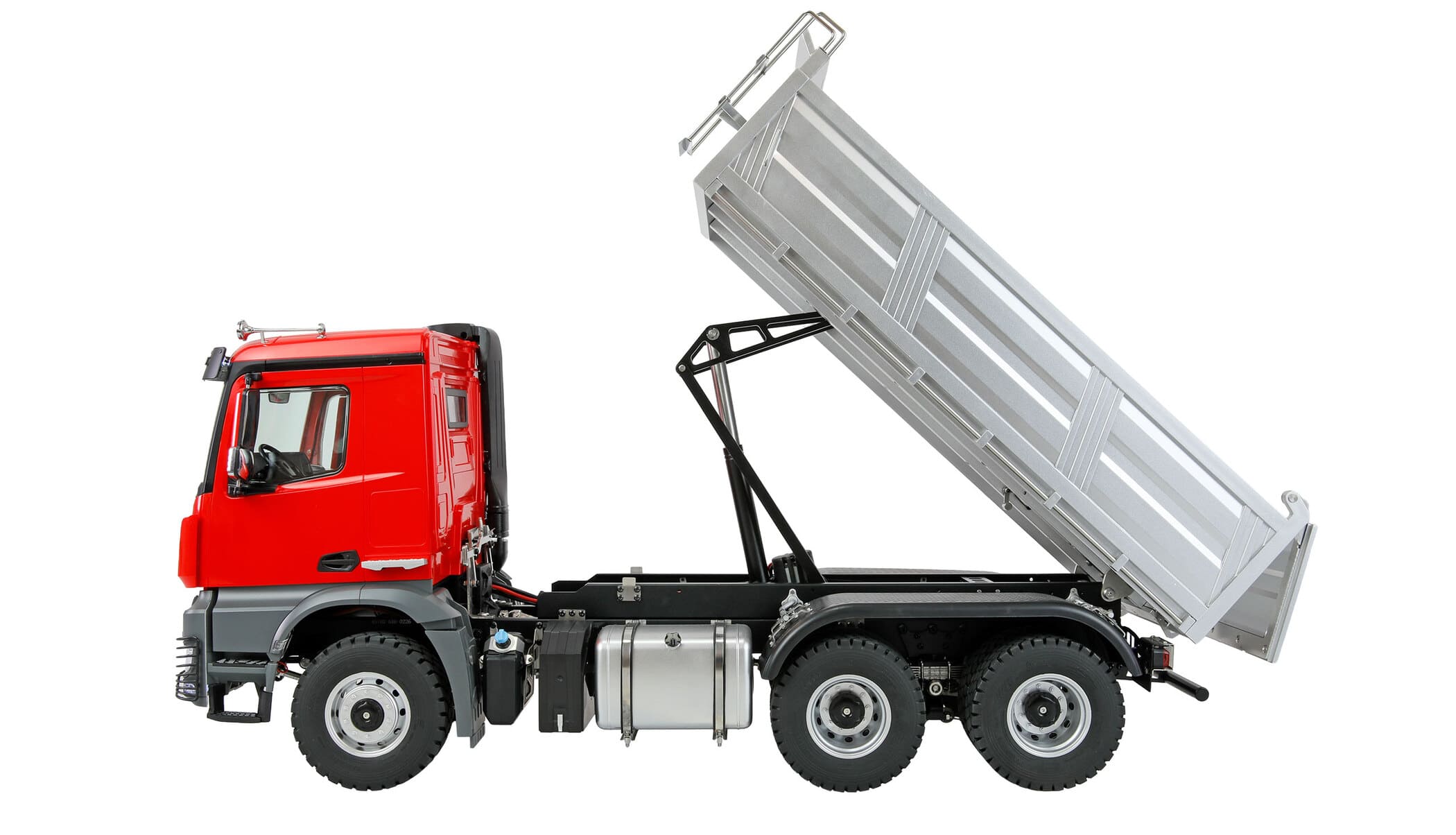 Amewi Mercedes-Benz Arocs Muldenkipper 6x6 1_14 RTR rot