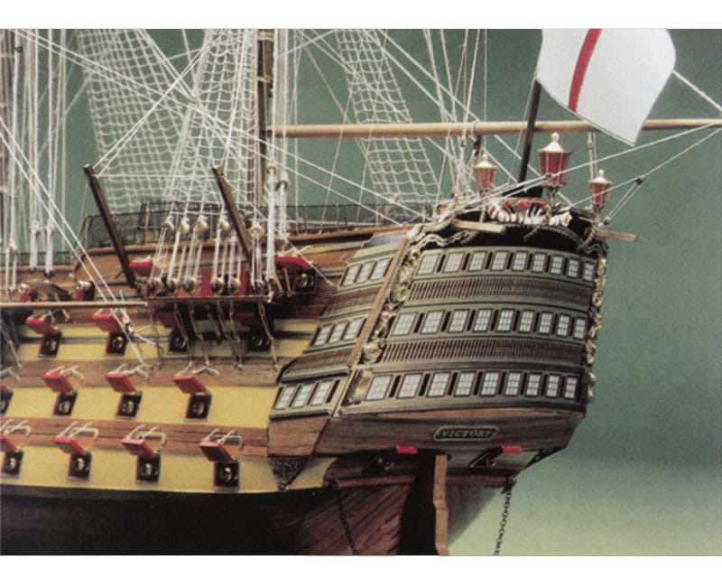 HMS Victory 1_78 Sergal Schiffsmodell Baukasten mit detailgetreuen Teilen