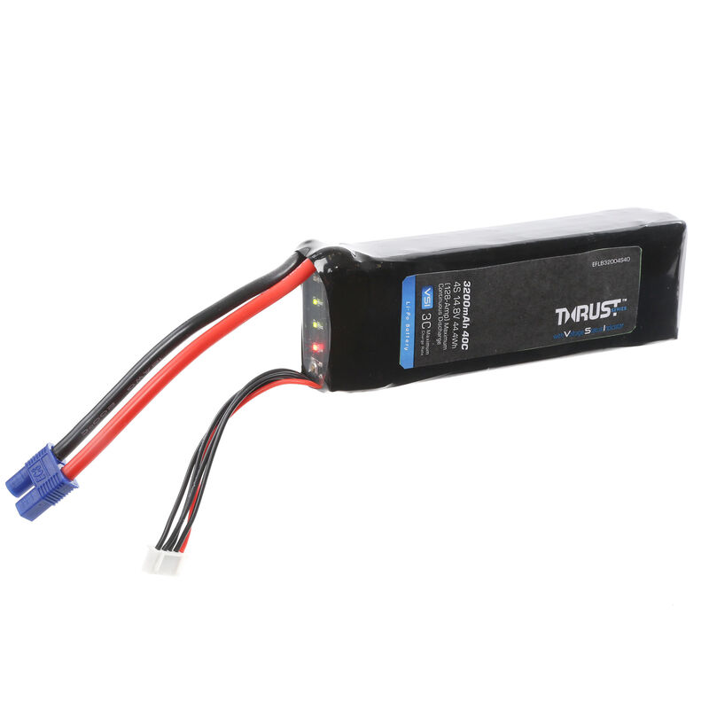 E-flite Thrust VSI 14.8V 3200mAh 4S 40C LiPo Akku