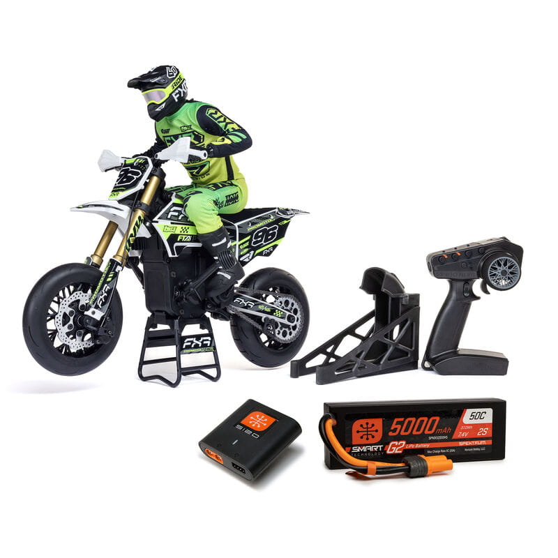 losi 1_4 promoto-sm fxr supermoto rc motorrad rtr Losi 1_4 Promoto-SM FXR Supermoto RC-Motorrad RTR