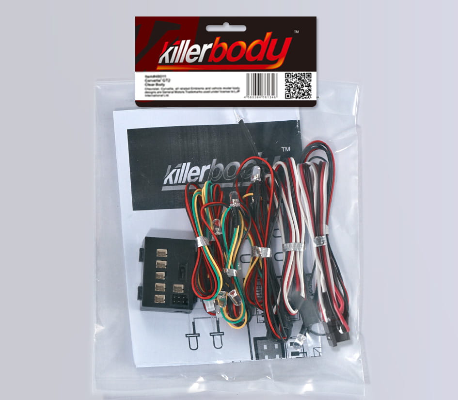 Killerbody LED Licht Set (12 LED`s) mit Kontroller Box