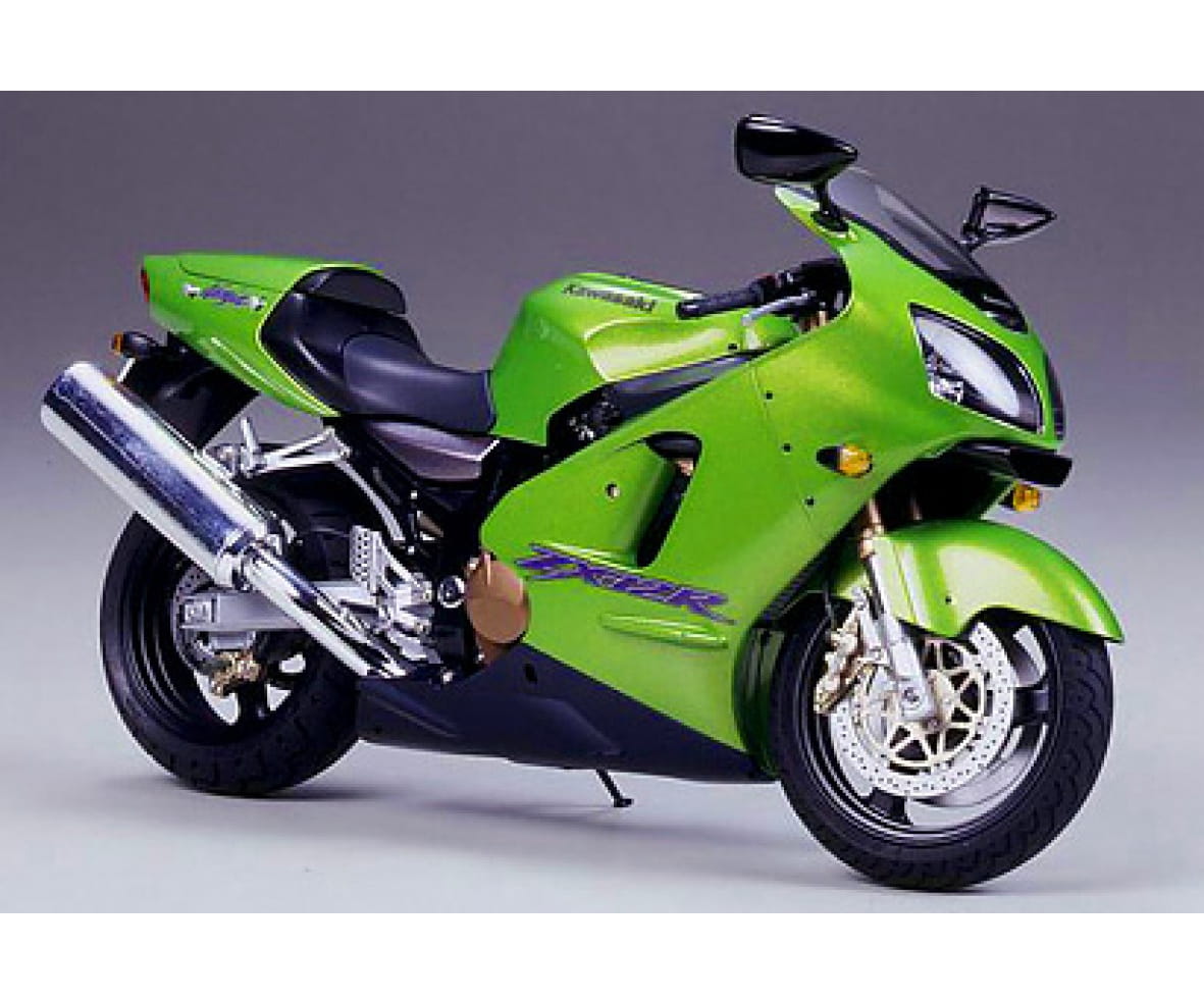 Tamiya Kawasaki Ninja ZX-12R Street 1999 Motorrad 1:12 Plastik Modellbau Bausatz