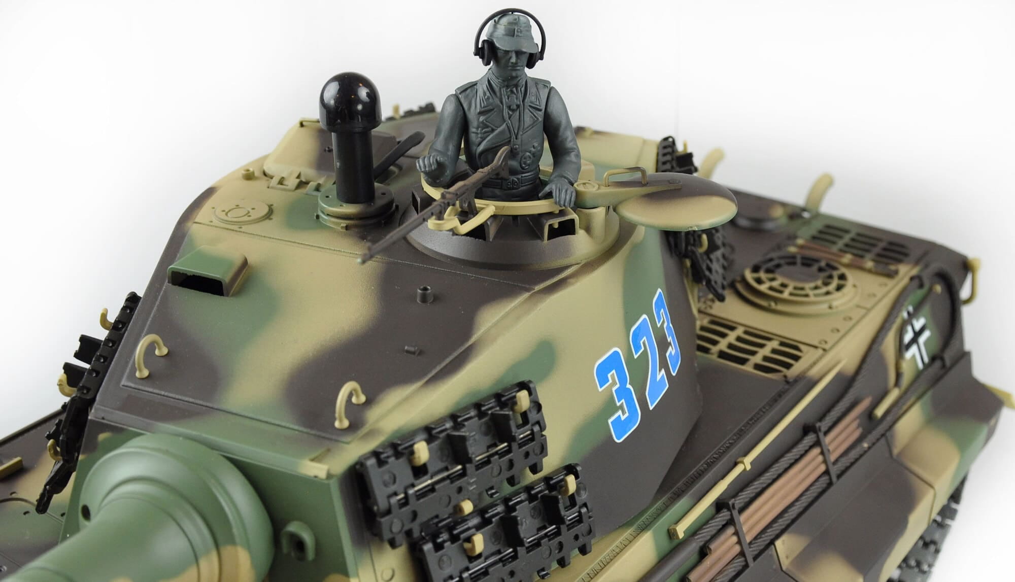Amewi RC Panzer Koenigstiger 1_16 Standard Line mit Rauch_ Sound_ BB _ IR