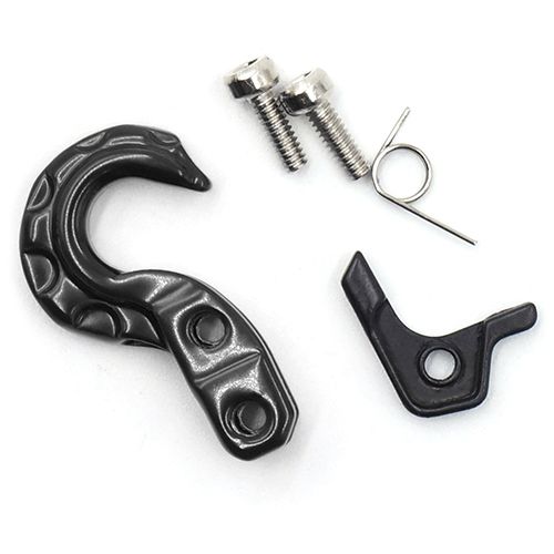 Thicon 1_14 Haken aus Metall mit Sicherung schwarz - RC-Zubehoer