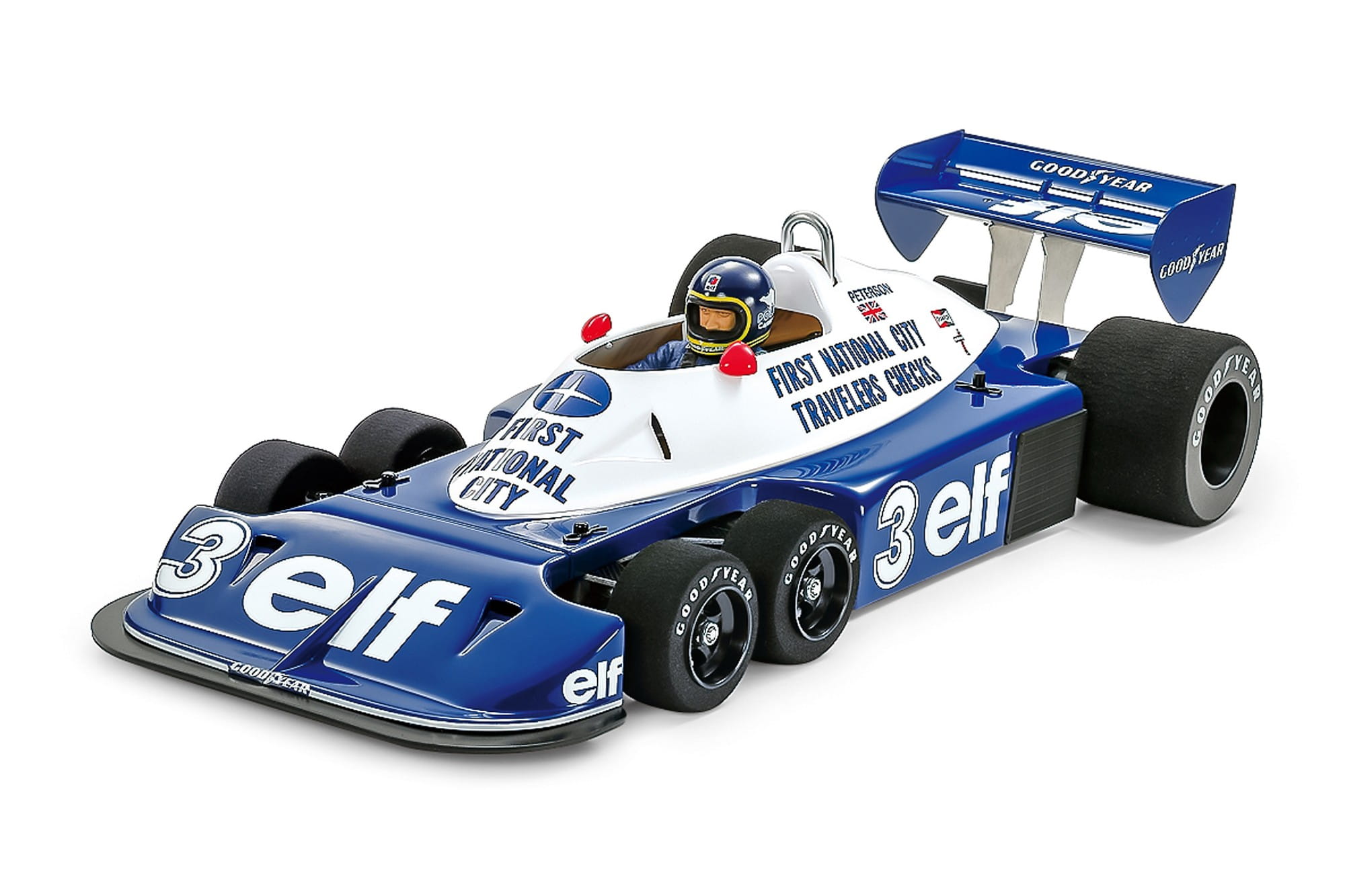 Tamiya RC 1:10 Tyrell P34 SixWheeler F103 Bausatz Tamiya RC 1:10 Tyrell P34 SixWheeler F103 Bausatz