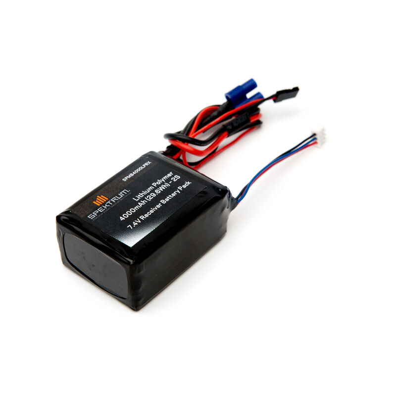 Spektrum 2S 7_4V 4000mAh LiPo Empfaenger-Akku - RC-Zubehoer