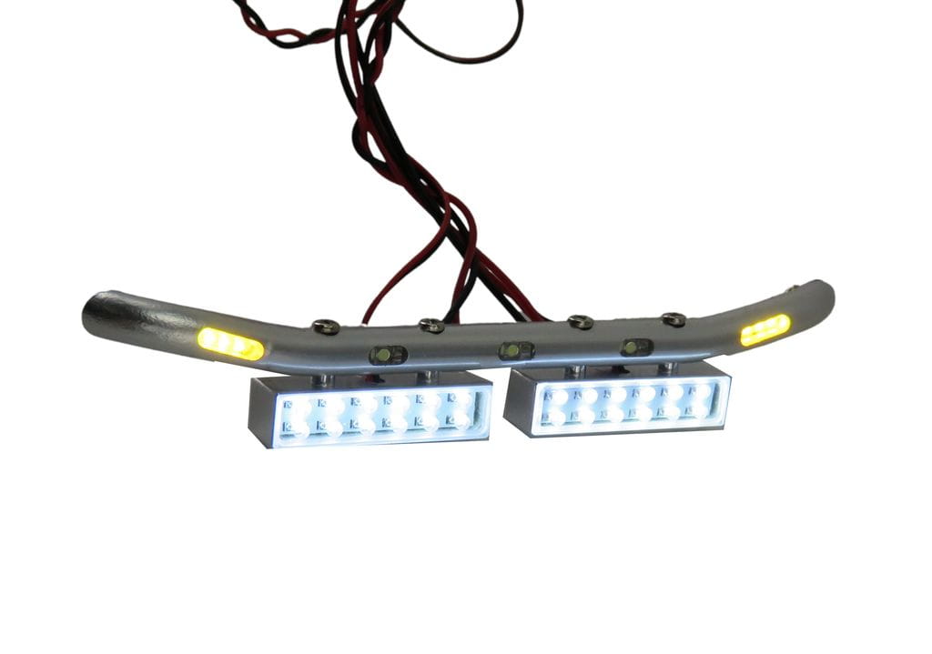 Thicon Front-Lampenbuegel mit LED aus Metall - RC-Zubehoer