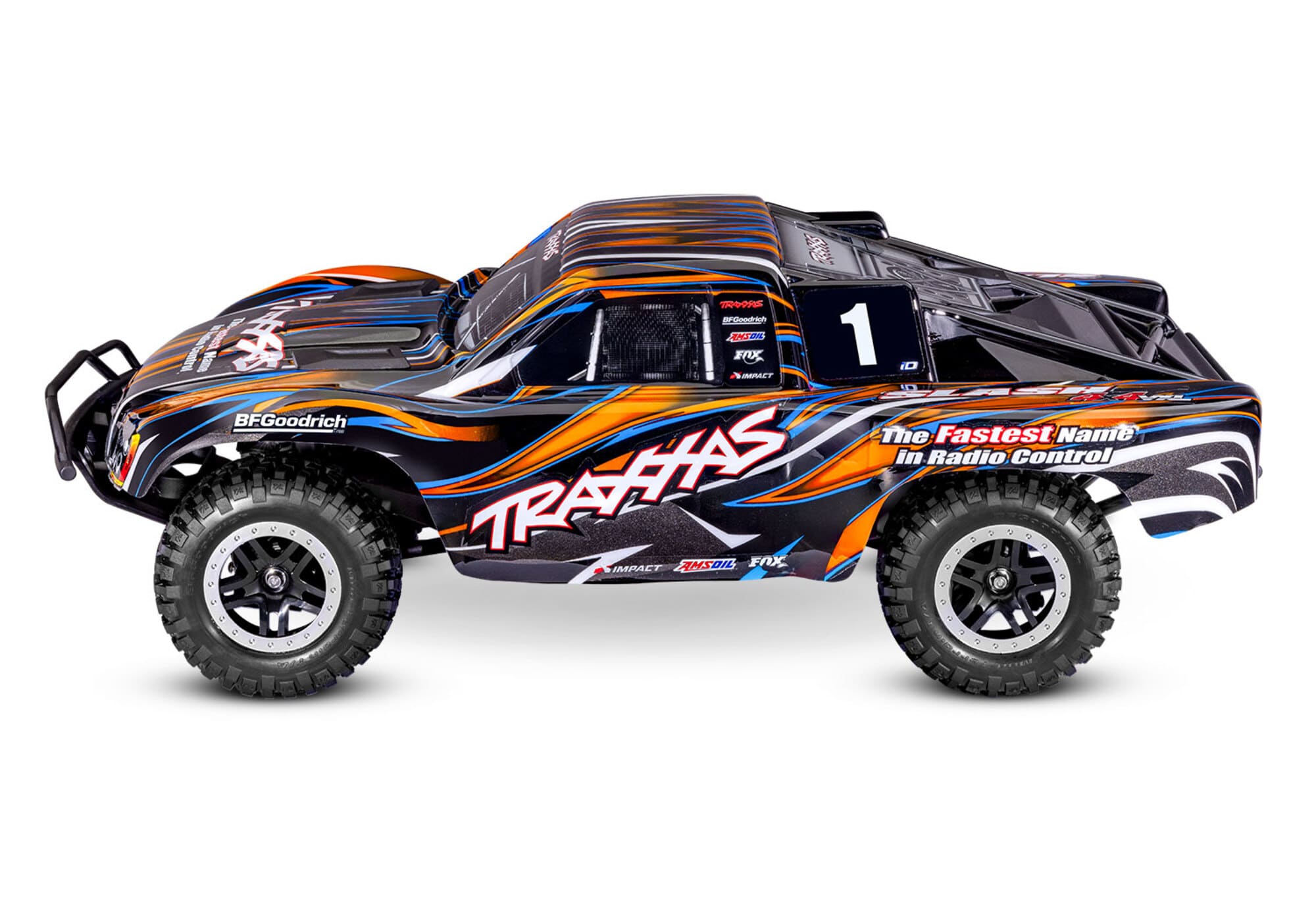 Traxxas Slash 4x4 VXL Clipless orange 1_10 Short-Course RTR fuer RC Modelle