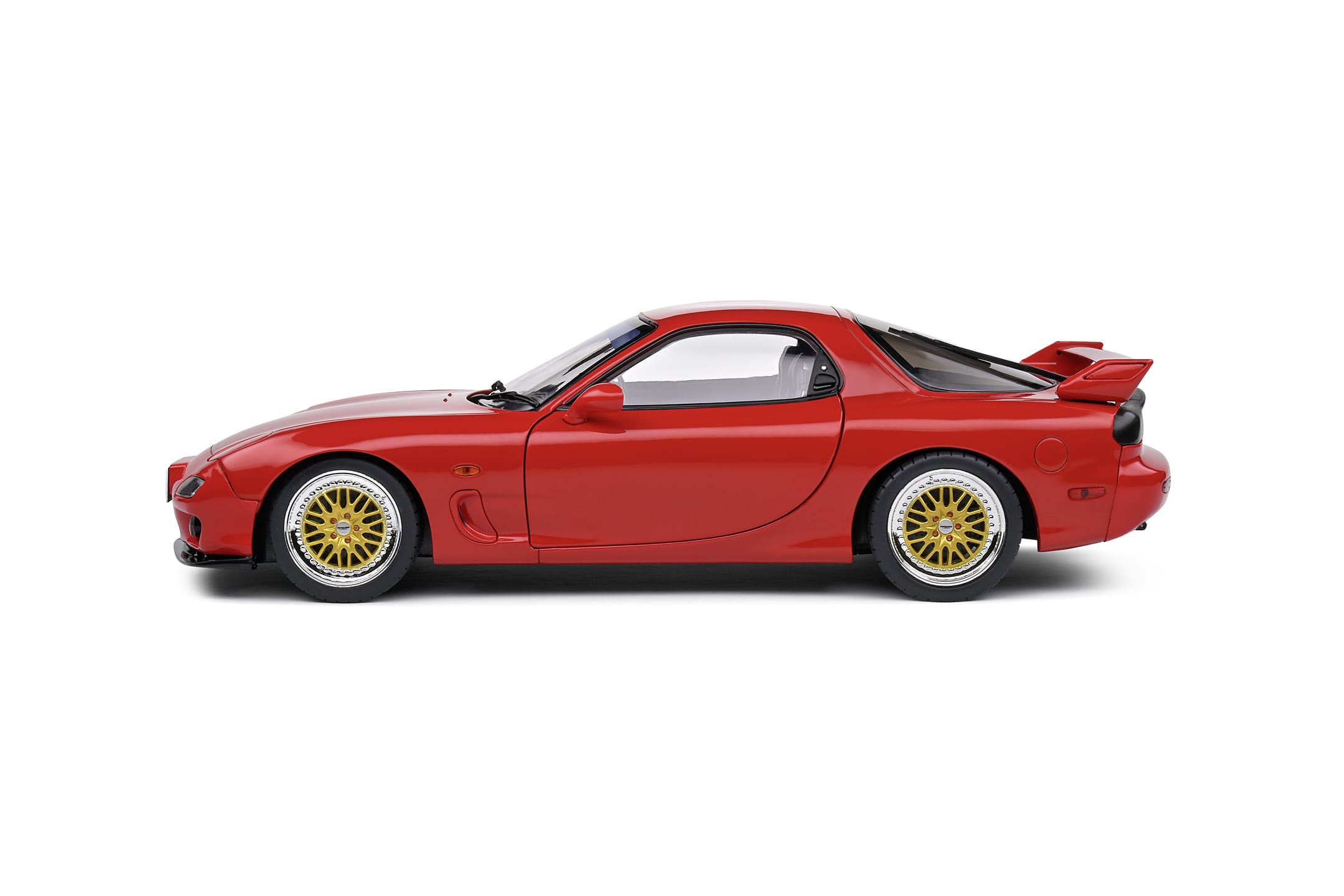 Mazda RX-7 FD3RS Modell 1_18 1994 in Vintage Red_ Die-cast_ bewegliche Tueren