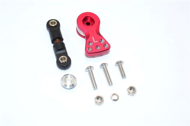 GPM Alu Servohorn 25T m. Lenkstange rot für ARRMA Kraton, Notorius, Outcast, Limitless, Infraction 6 GPM Alu Servohorn 25T m. Lenkstange rot fuer ARRMA Kraton_ Notorius_ Outcast_ Limitless_ Infraction 6