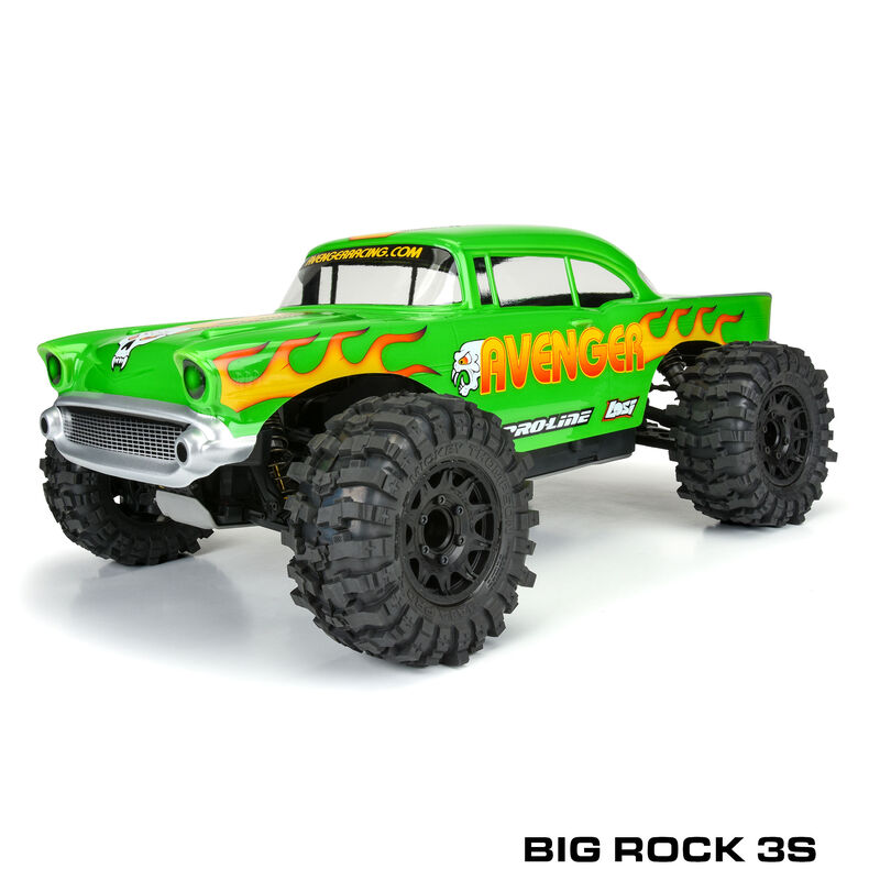 Proline 1_8 1957 Chevy Bel Air Avenger Klar Karosserie_ LMT Crawler - 1_8 MT - RC-Zubehoer