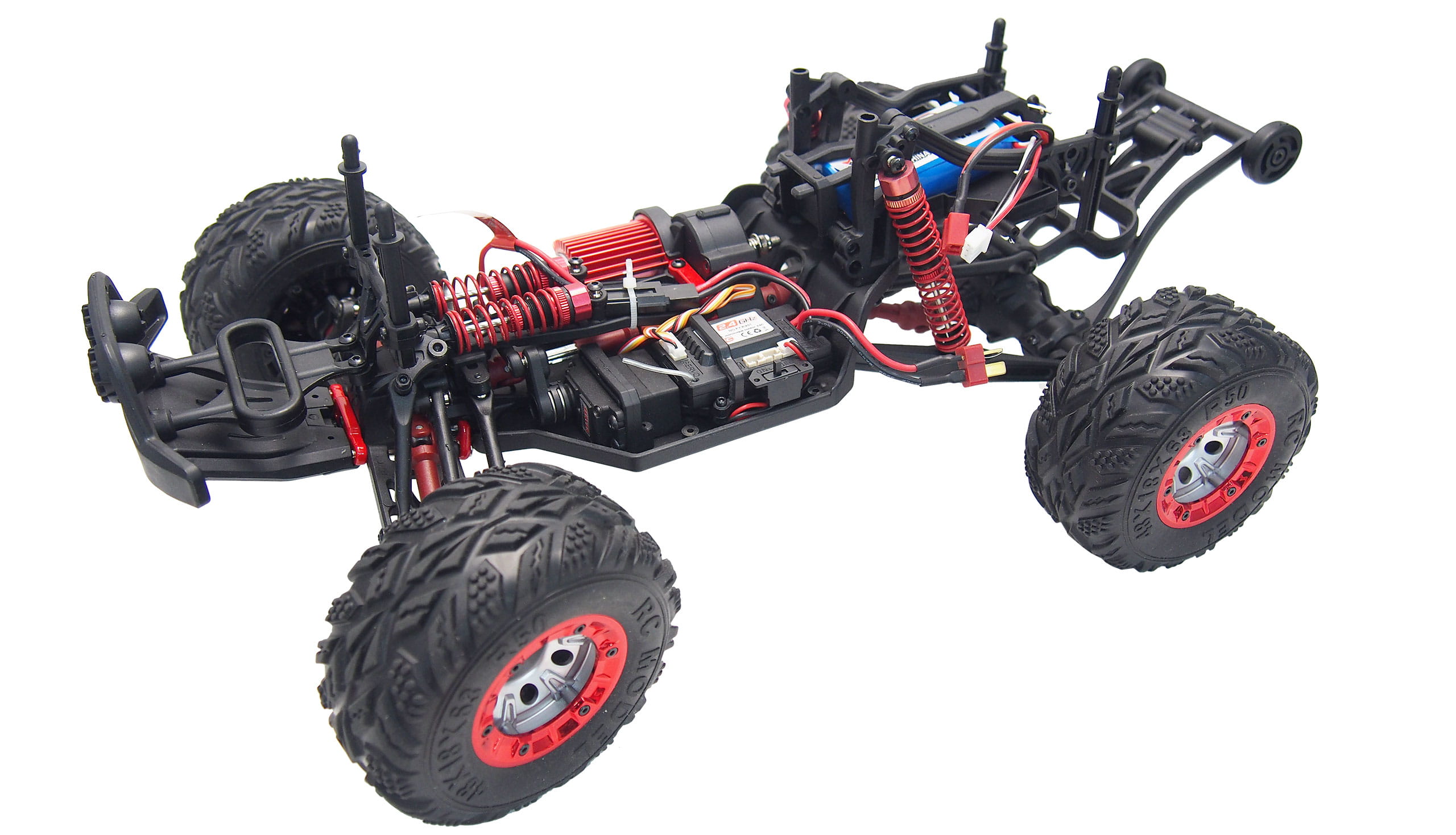 Amewi 1:12 Elektro X-King 4WD Monstertruck 2,4Ghz RTR