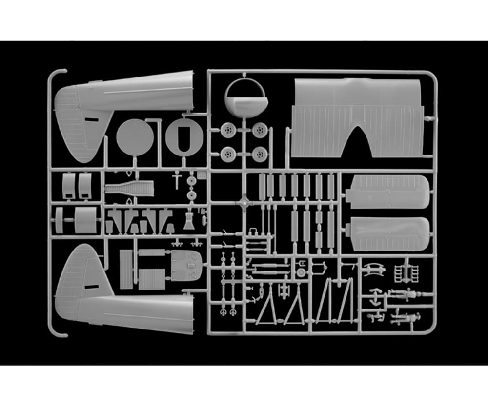 Italeri 1:72 AS.51 HORSA Mk.I/II&Brit.Fallschirm