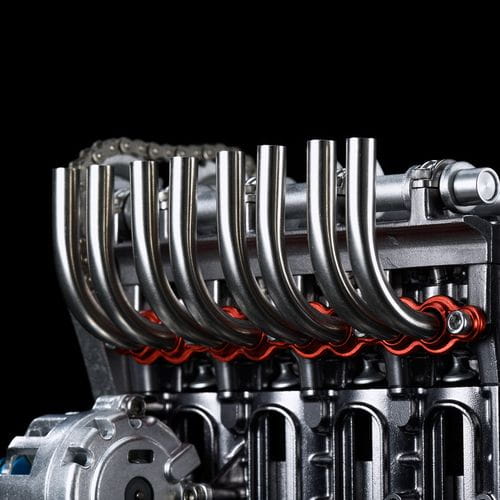 Thicon Motor 4-Zylinder Metall Bausatz Motorblock in grau Thicon Motor 4-Zylinder Metall Bausatz Motorblock in grau