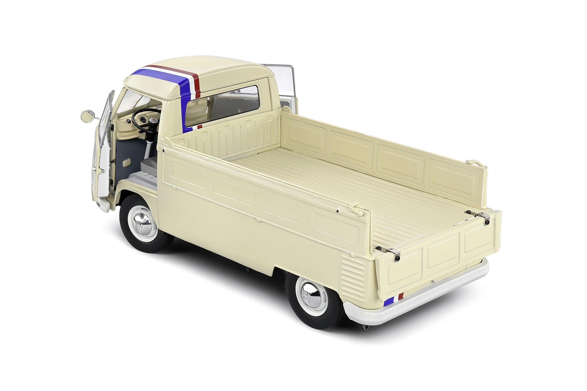 Solido 1_18 Volkswagen T1 Pick Up Racer 53 1950 Modellauto im beigen Design