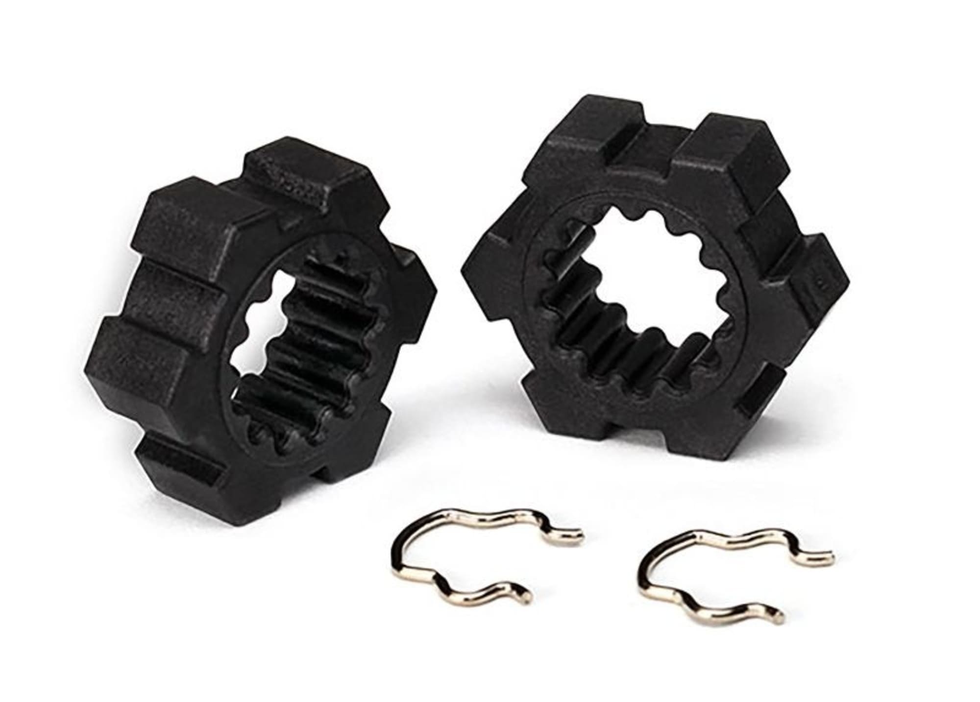 Traxxas Radmitnehmer _Clips fuer Funco fuer RC Modelle