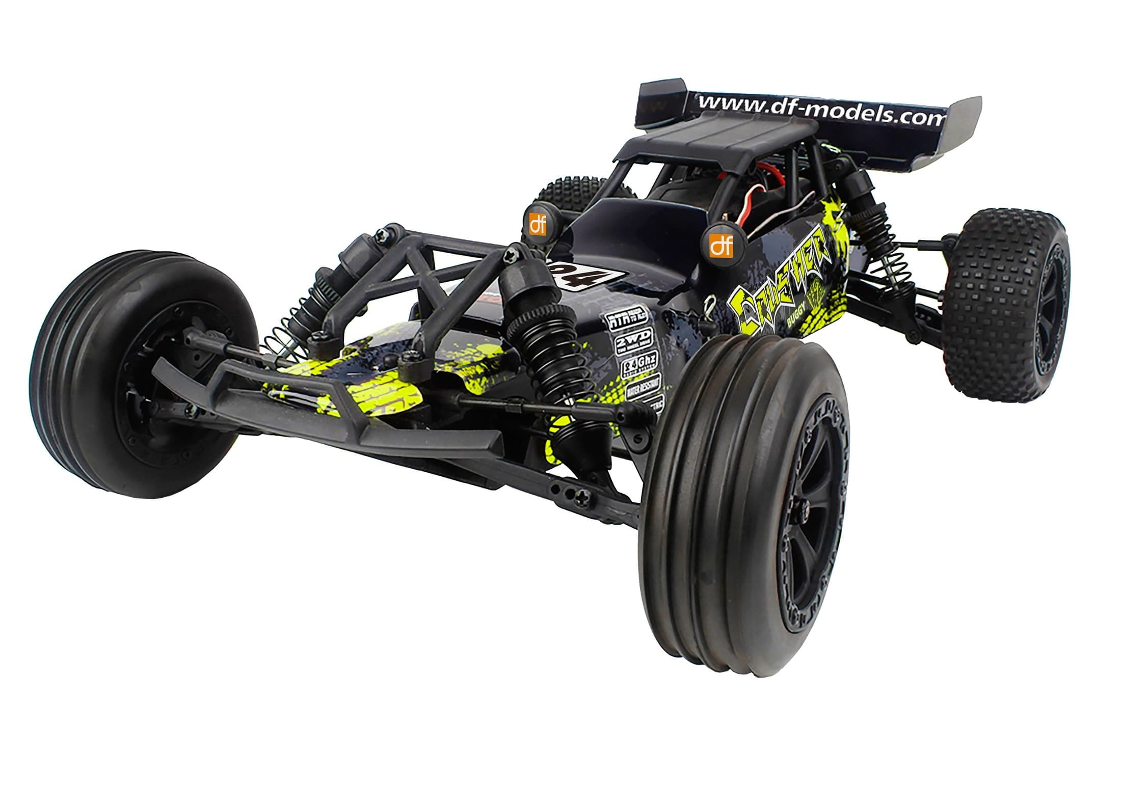 DF Models RC Crusher Race Buggy V2 1_10 RTR 2WD Schwarz Crusher Race Buggy V2 RTR 2WD