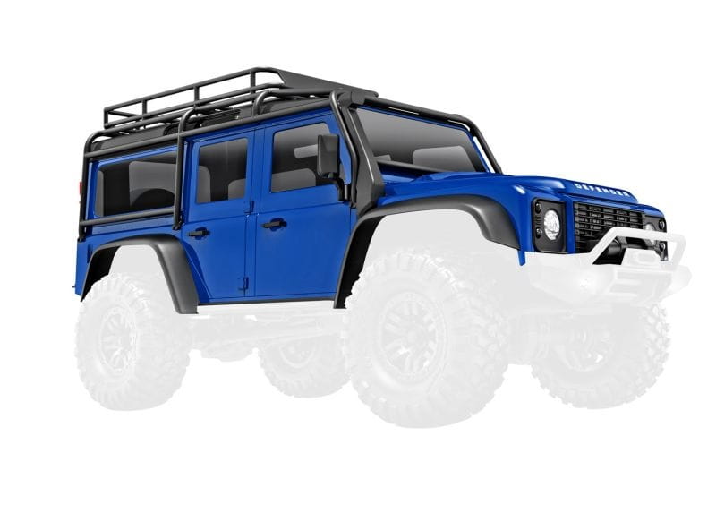 Traxxas Karosserie TRX-4M DEFENDER blau, komplett Traxxas Karosserie TRX-4M DEFENDER blau, komplett