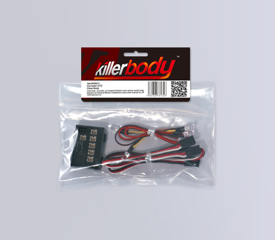 Killerbody LED Licht Set _2 LED`s_ mit Kontroller Box - RC-Zubehoer