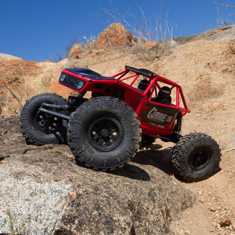 Axial RC Crawler Capra 1.9 4WS Currie Unlimited Trail 1:10 4WD RTR schwarz