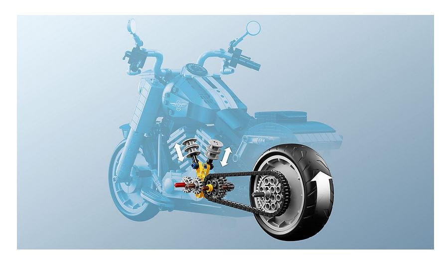 LEGO Harley Davidson Fat Boy Creator Exklusiv Set