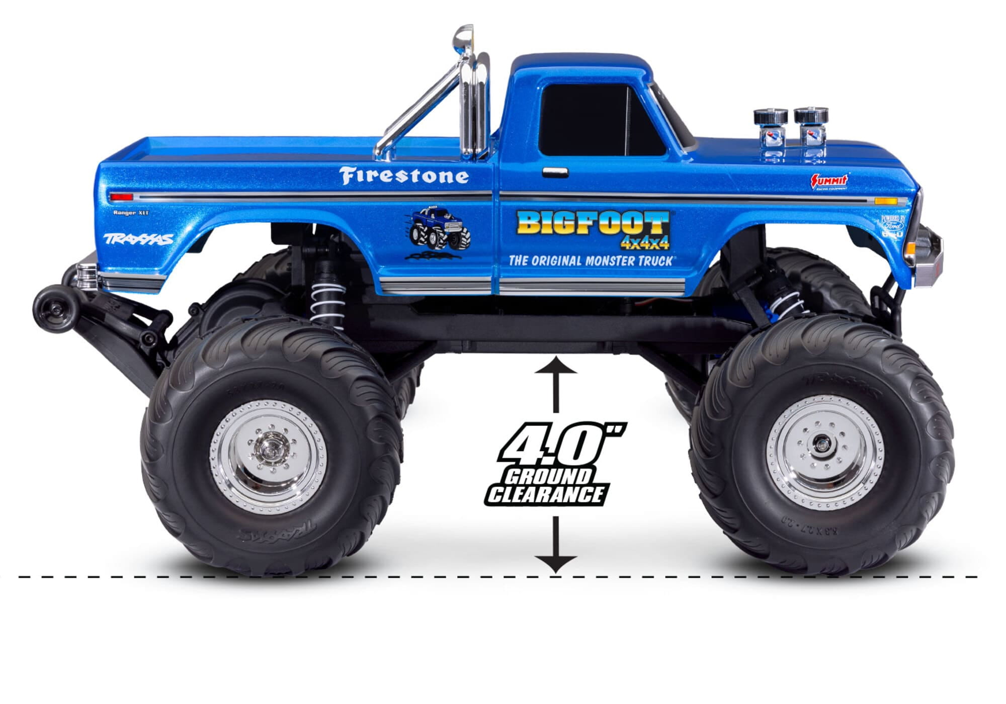 Traxxas Bigfoot No.1 1_10 RC Monster Truck in Blau