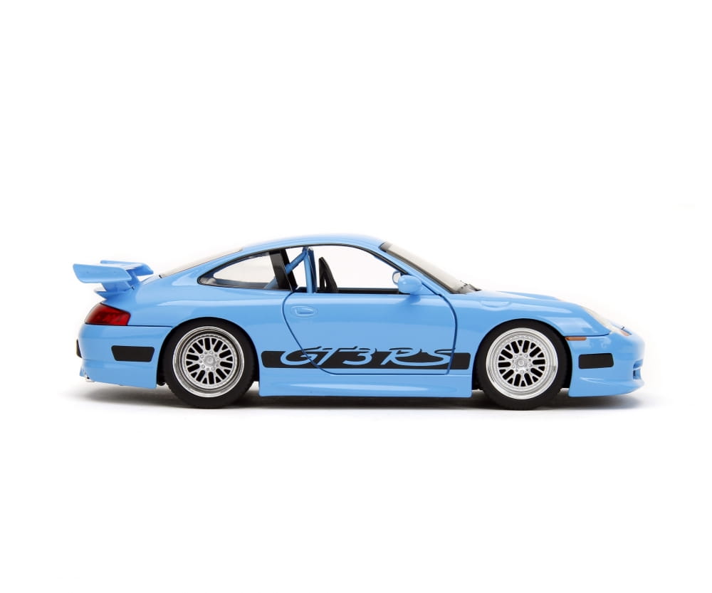 Jada Toys Fast _ Furious Brian’s Porsche 911 GT3 RS Modellauto 1_24 hellblau_