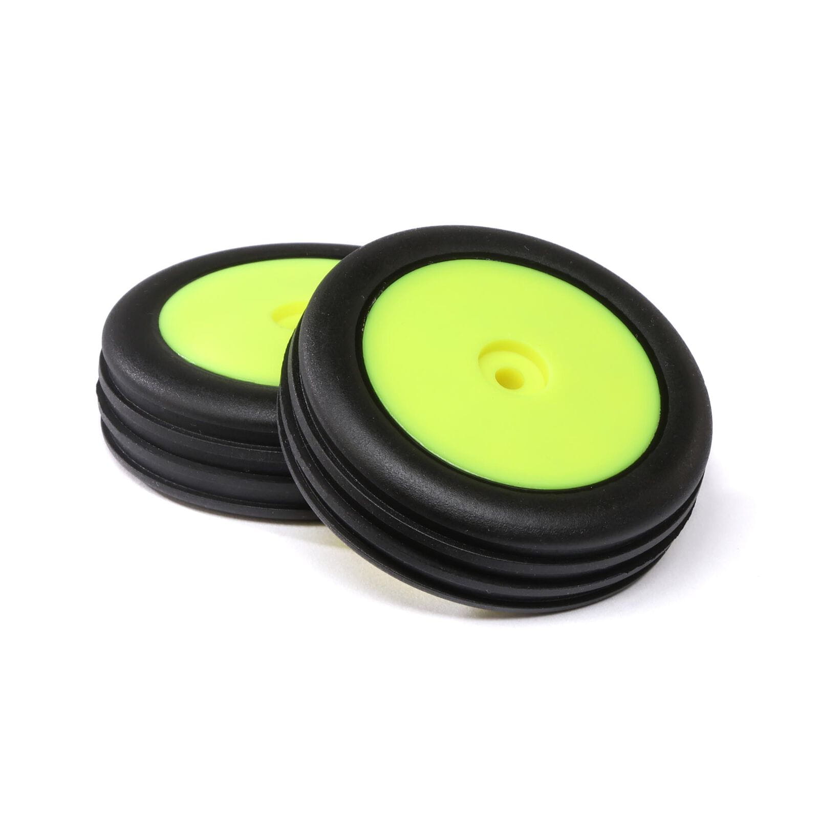 Losi Wide Body Rib Front Mounted Reifen Yellow (2): Mini B