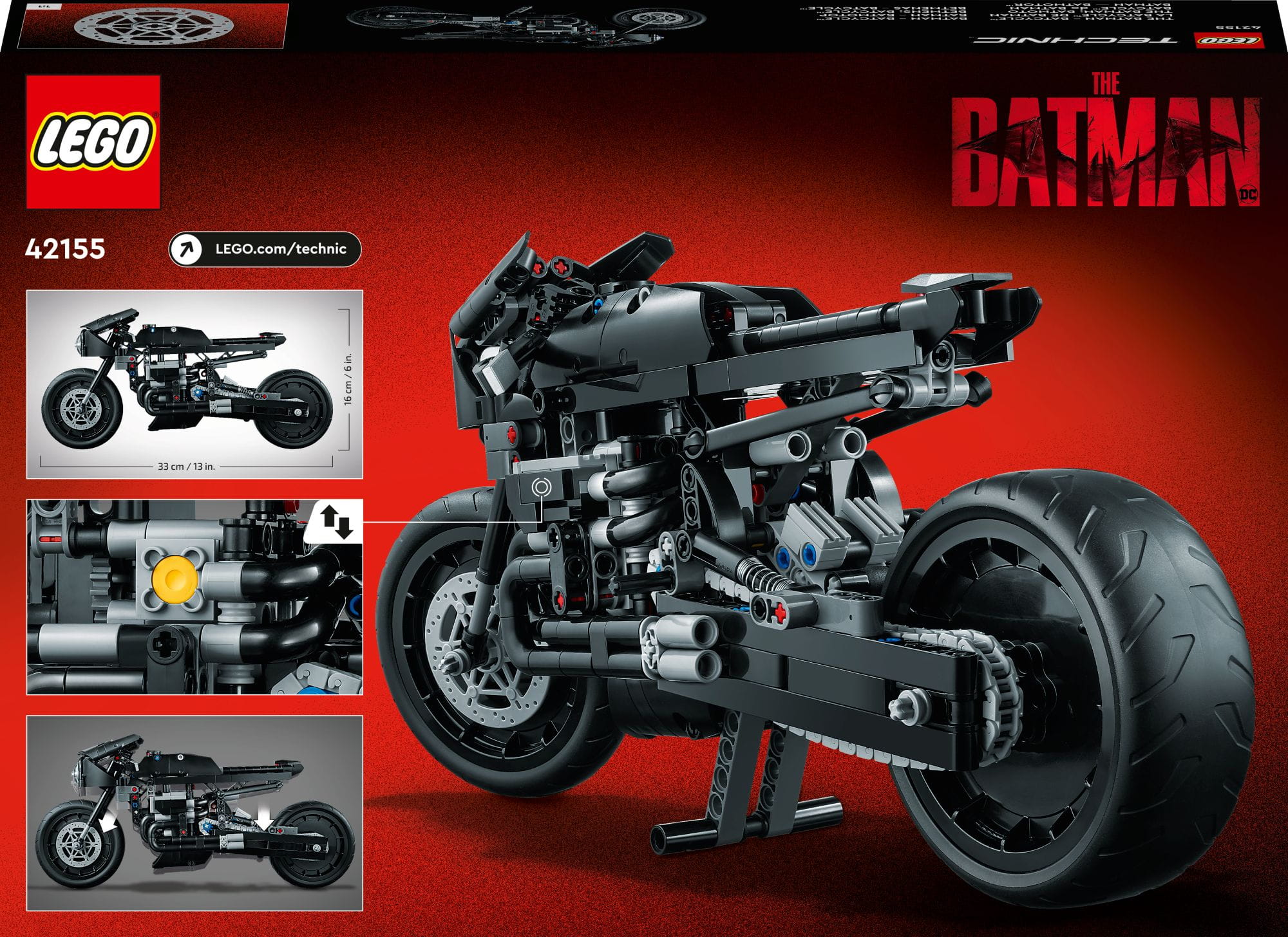 LEGO® Technic Motorrad The Batman Batcycle