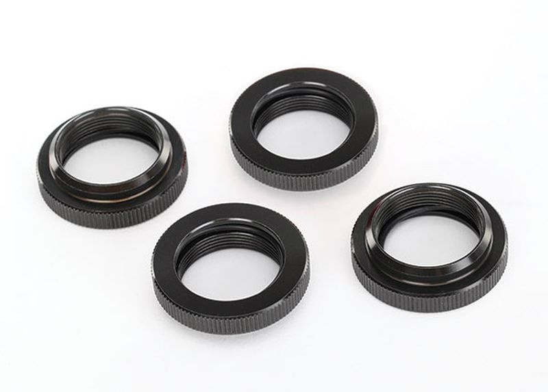 Traxxas Federhalter (Einsteller), PTFE-coated Alu, GTX Dämpfer (4) (