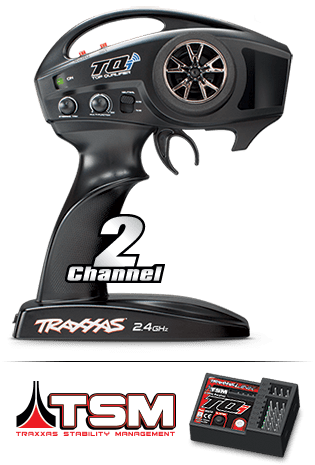 Traxxas RC Monstertruck Wide MAXX 1:10 RTR TSM Brushless SR VXL Rock N Roll