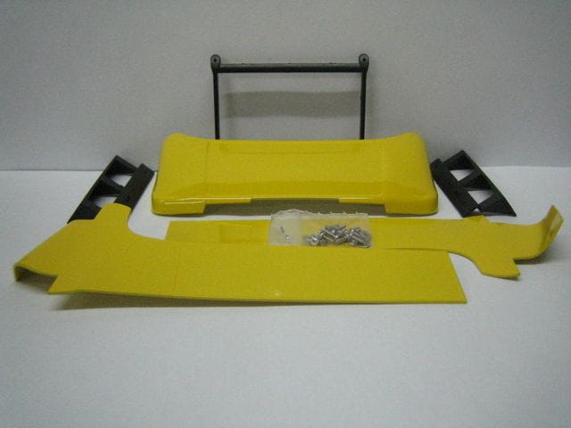 Wedico SCANIA Dachspoiler mit Windleitblechen HIGHLINE, gelb
