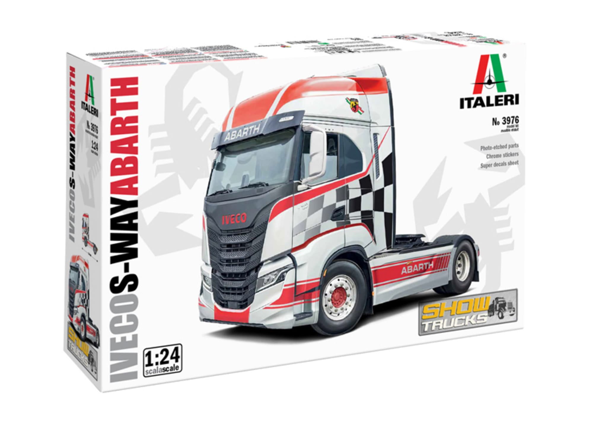 Italeri Iveco S-Way Abarth Show Truck Plastikmodellbausatz 1_24