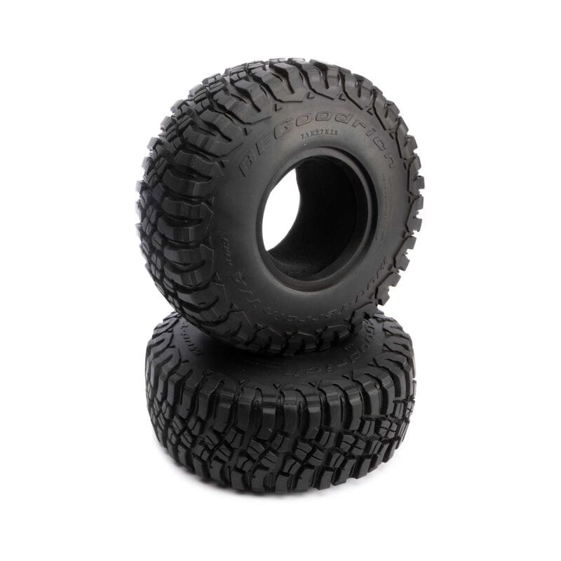 Axial 2.9" BFGoodrich Reifen Mud Terrain KM3 w/Inserts (2)