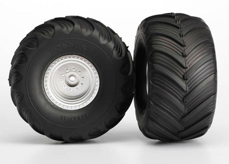 Traxxas TIRES _ WHEELS_ ASSEMBLED_ GLU - RC-Zubehoer