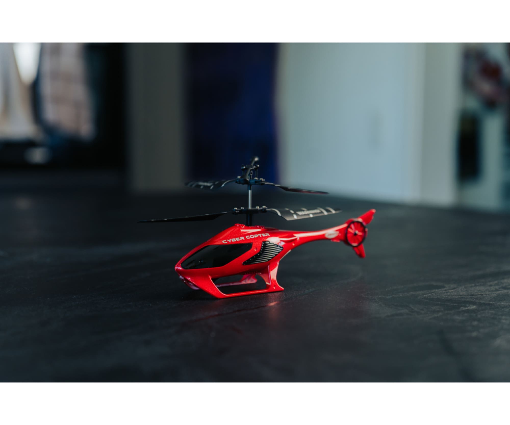 Carson RC Spielzeug Cyber Copter IR 2Ch RTF rot - Carson RC Elektronik