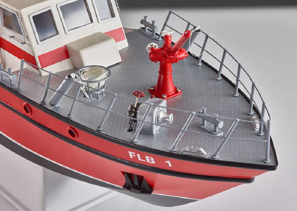 Romarin FLB-1 Ferngesteuertes Feuerlöschboot Modell 1:25 mit RC und Sonderfunktionen
