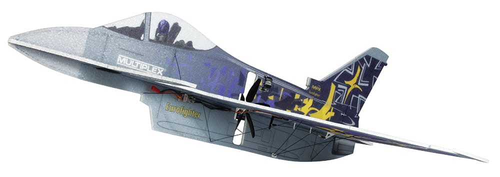 multiplex inddor flieger eurofighter