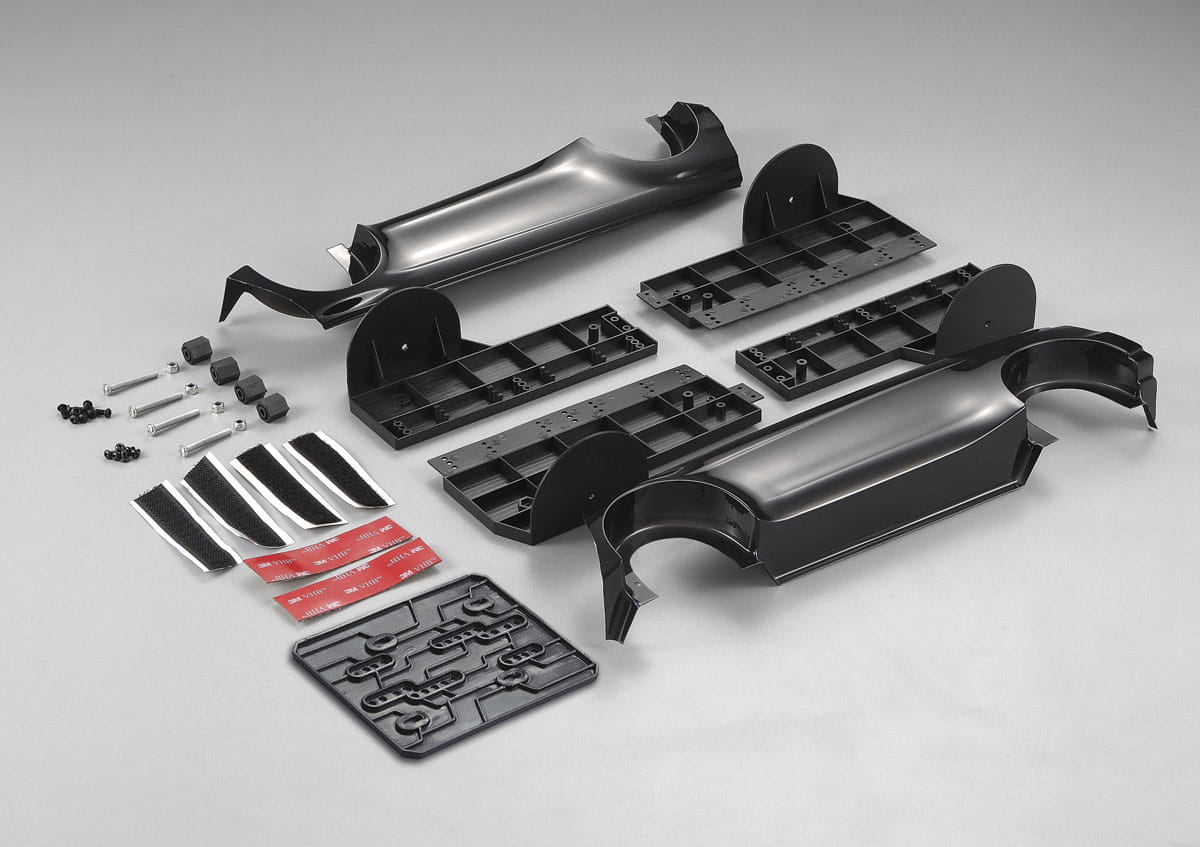 Killerbody Display Chassis _1_10 Toyota Crown Athlete_ - RC-Zubehoer