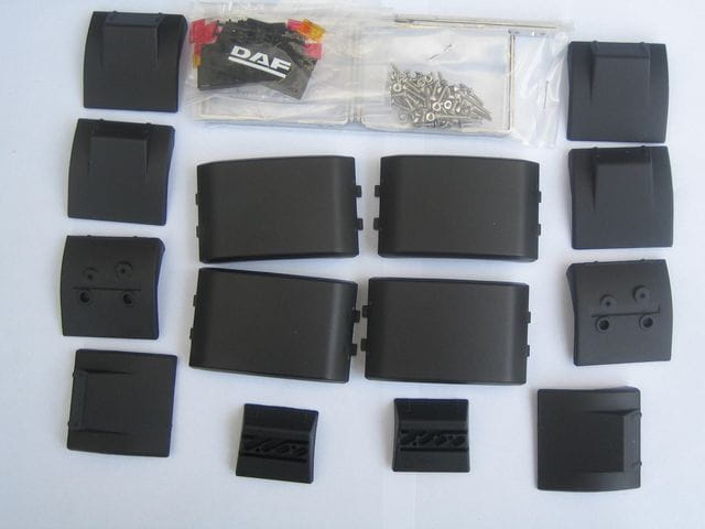 Wedico DAF Kotfluegel f. Doppel-Hinterachse - RC-Zubehoer
