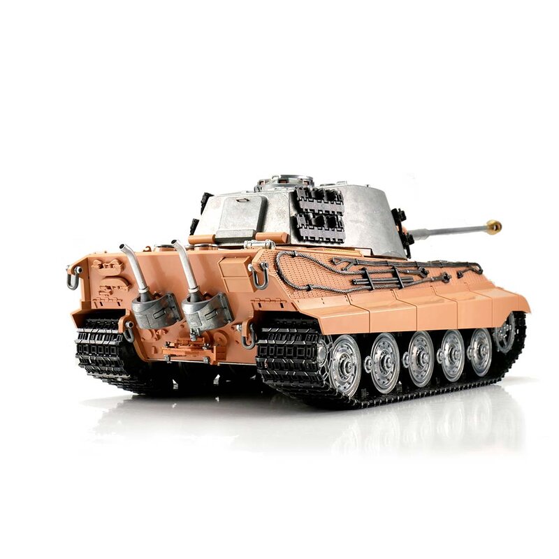 Torro 1:16 RC Panzer Königstiger unlackiert BB + Solution Box
