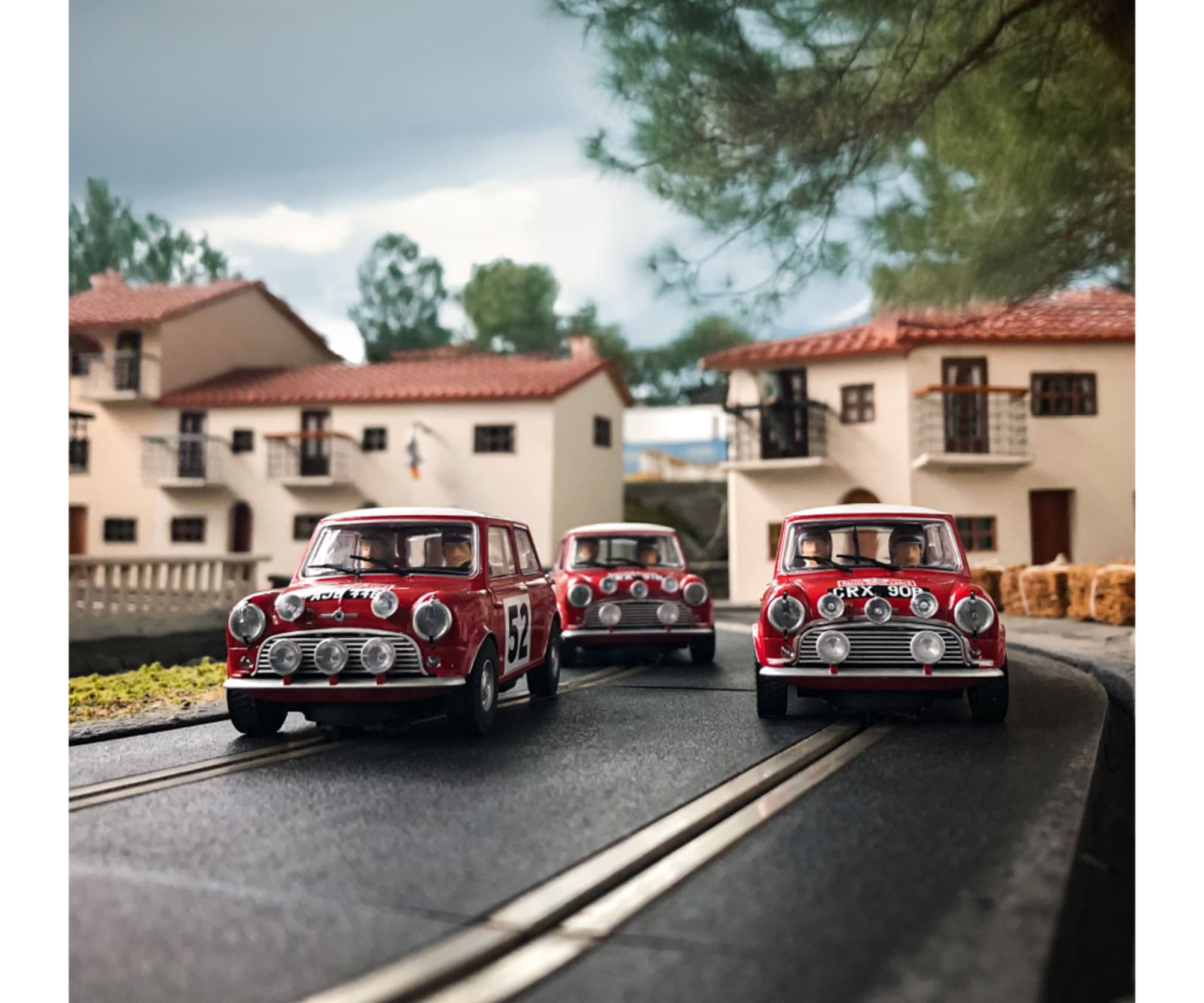 Scalextric 1_32 1965 Monte Carlo Rally Mini Triple - RC-Zubehoer