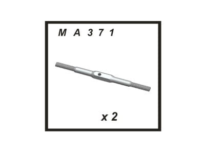Amewi MA371 Turnbuckle 53mm Querlenk AM10SC - RC-Zubehoer