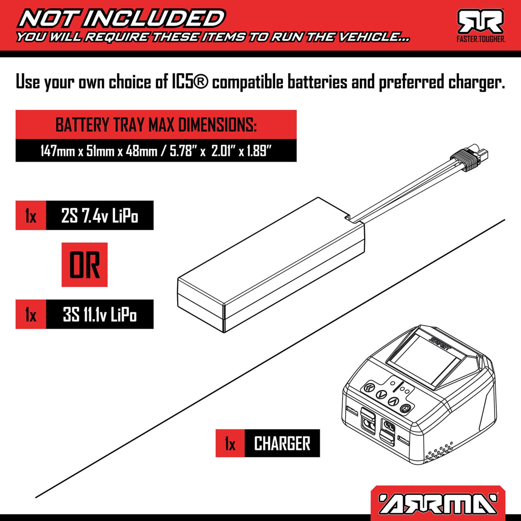 ARRMA Infraction 223S 1_8 RC Auto Brushless 4WD Street Basher
