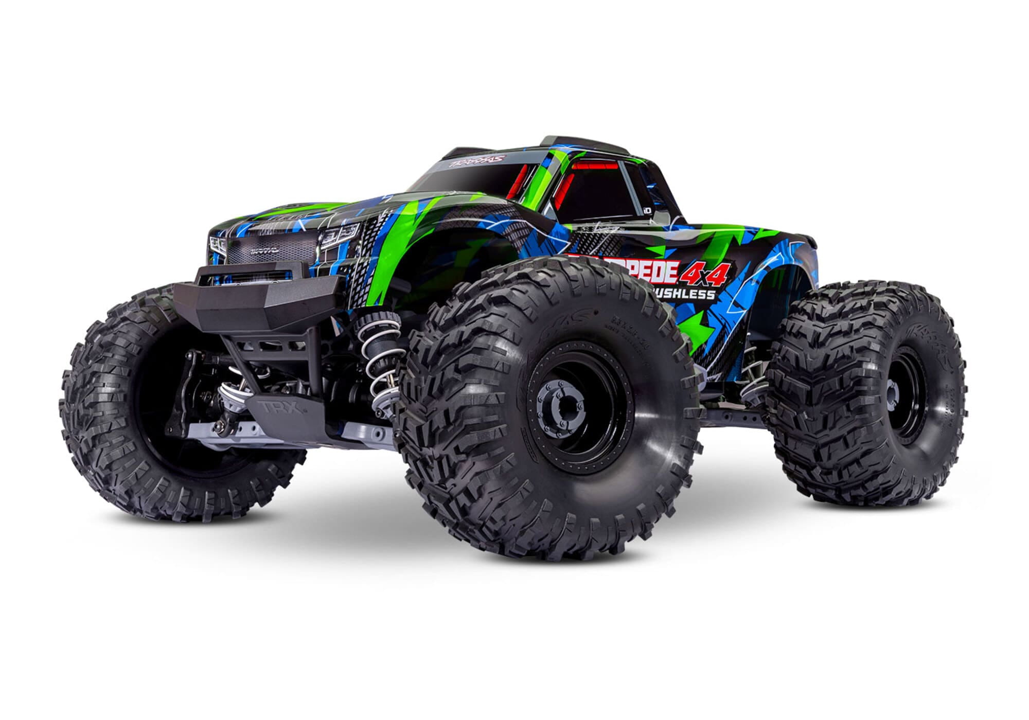 Traxxas Stampede 4X4 VX3 Brushless RTR HD Gruen Monster Truck