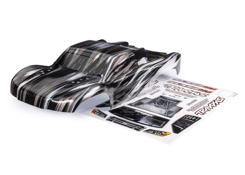 Traxxas Karosserie Slash 4x4 klar mit Aufkleber und Karo Halterung - RC-Zubehoer